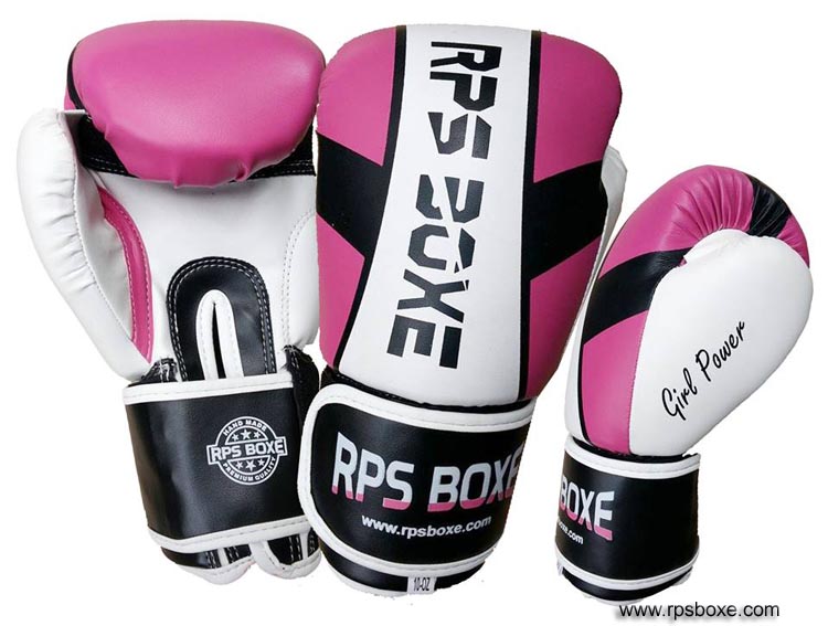 gants boxe rose girl power