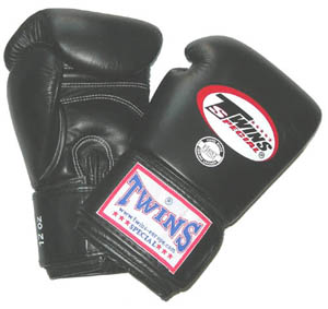 Gants boxe - Cuir - TWINS - BG-N