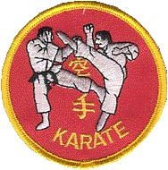 Ecusson Karaté fight - 1847