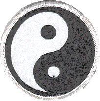 Ecusson Yin yang - 1763B