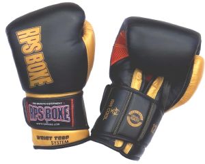 Gants boxe - cuir - RPS - GAM GOLD