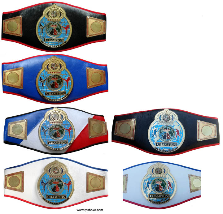ceintures champion boxe cuir 