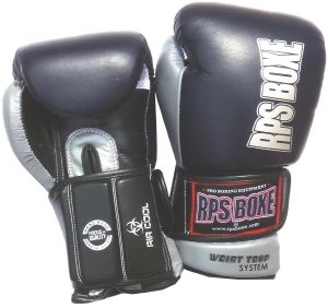 Gants boxe - cuir - RPS - GAM SILVER