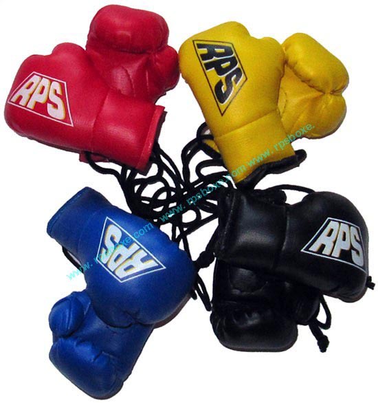 mini gants boxe lacets