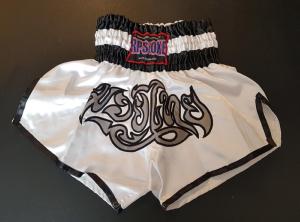 Short boxe Thai - RPS -  SBTBLANC