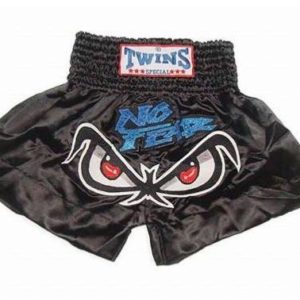 TWINS - Short boxe Thai - no fear noir