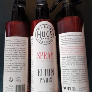 Spray désinfectant pour gants et chaussures