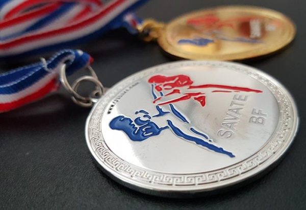 Médaille Savate 50mm MEDSBF5 – Image 3
