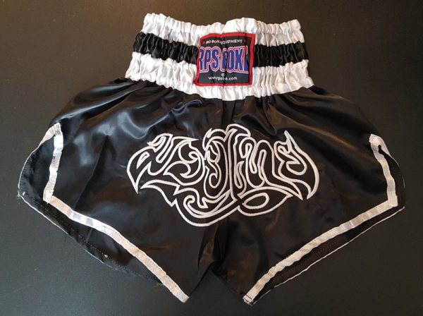 RPS BOXE - Short boxe Thai noir - Enfant – Image 2
