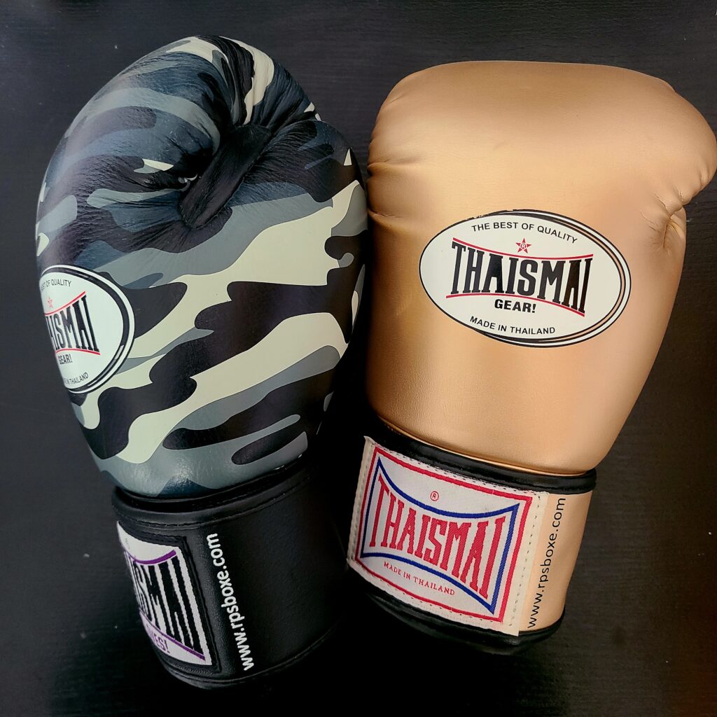 Gants de boxe RPS fabriqués par THAISMAI THAILAND