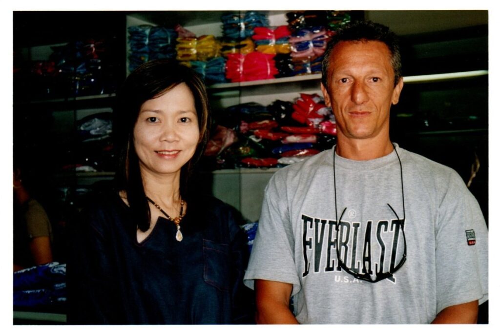 Laksana Kupyapun Thaismai et Pascal Roche à Bangkok