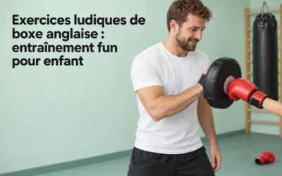 Exercices ludiques de boxe anglaise : entraînement fun pour enfant